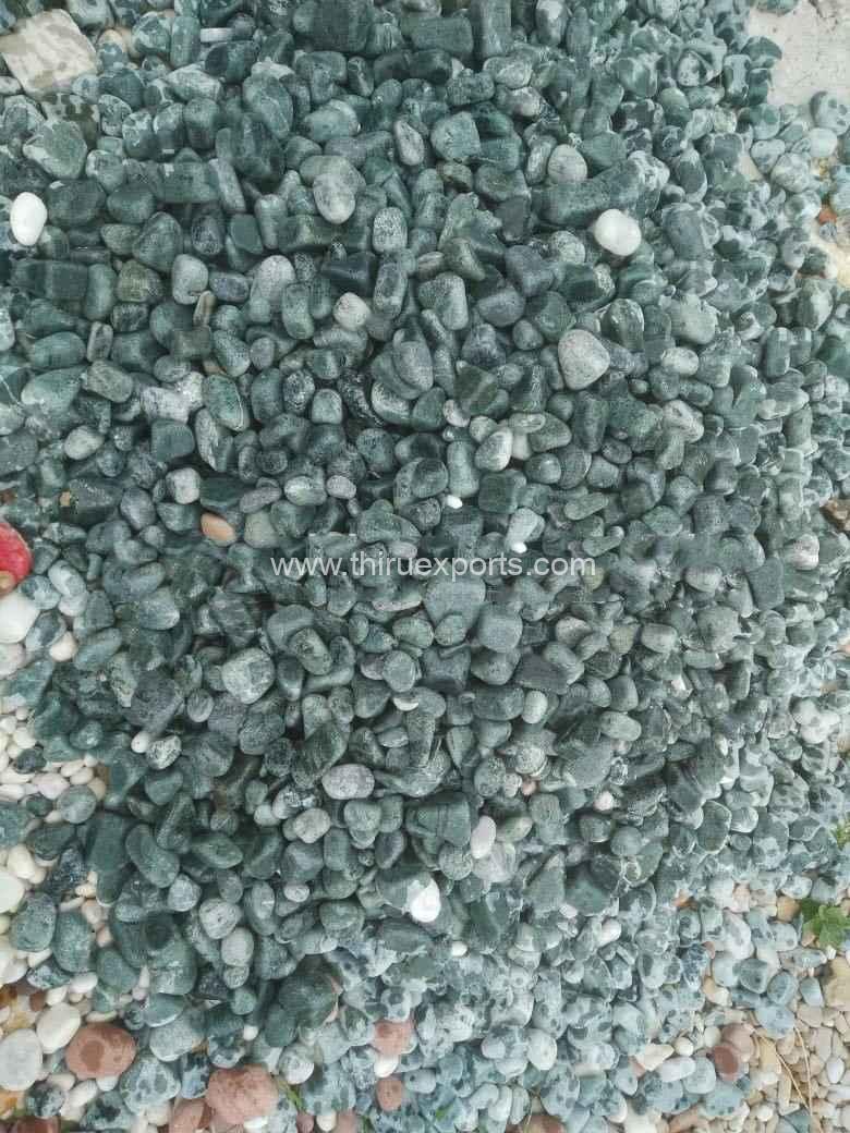 Green Quartz Pebble Stone