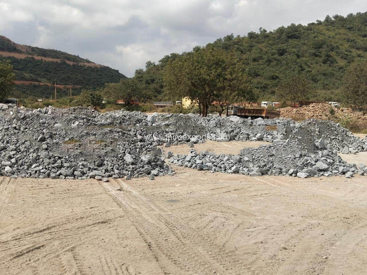 Barite Stock yard